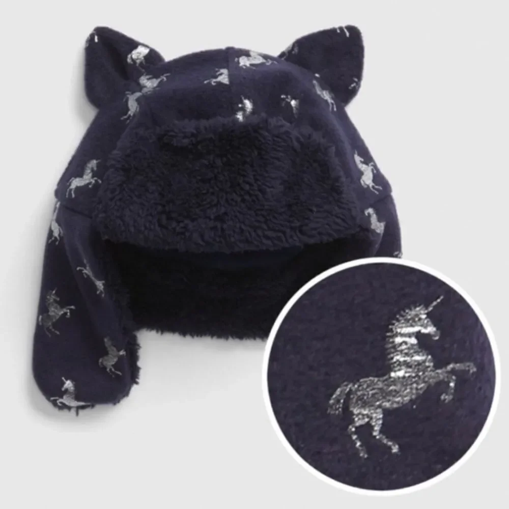 Toddler Unicorn Trapper Hat